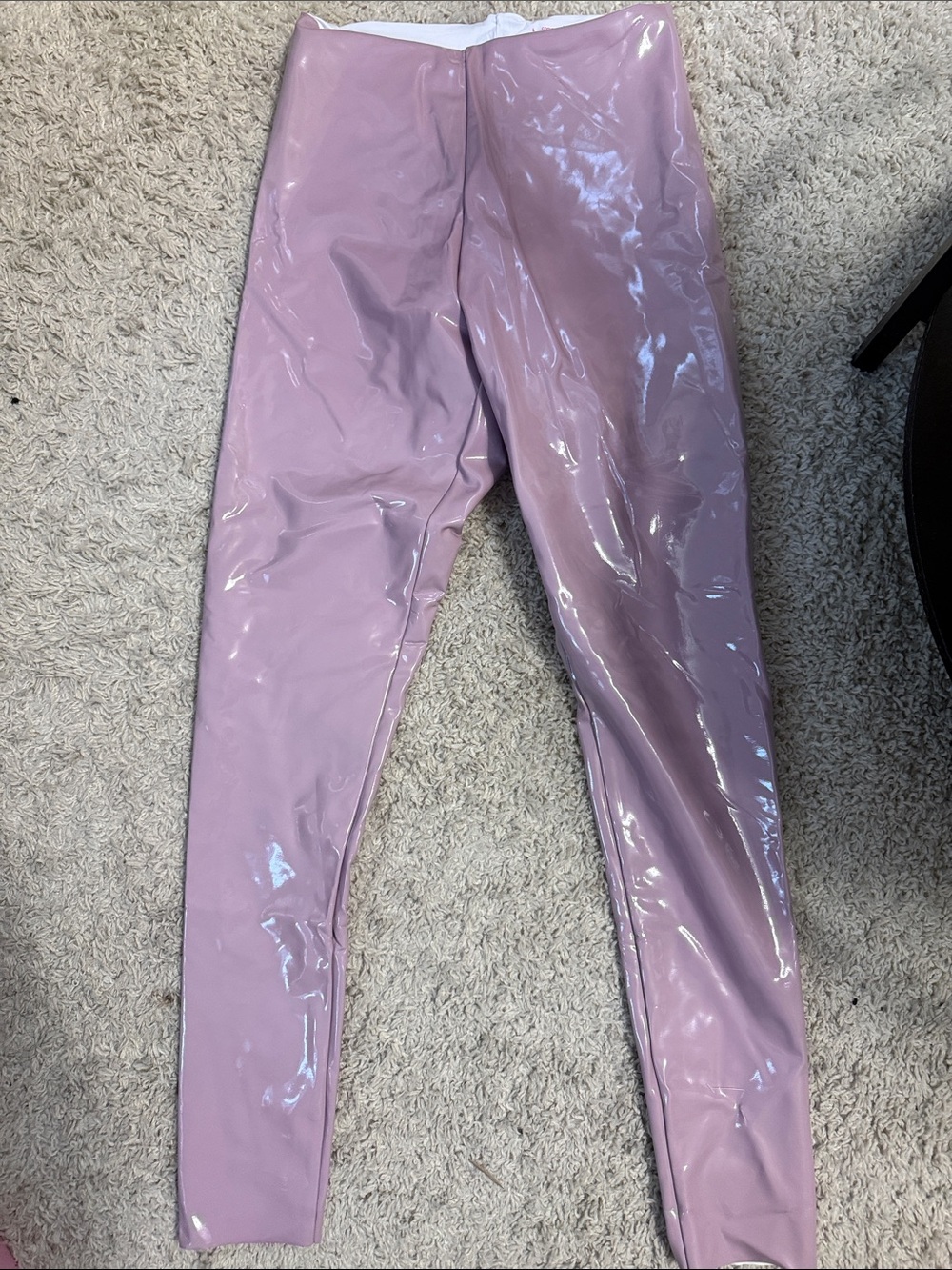 Commando Lilac Vinyl Leggings for Kids
